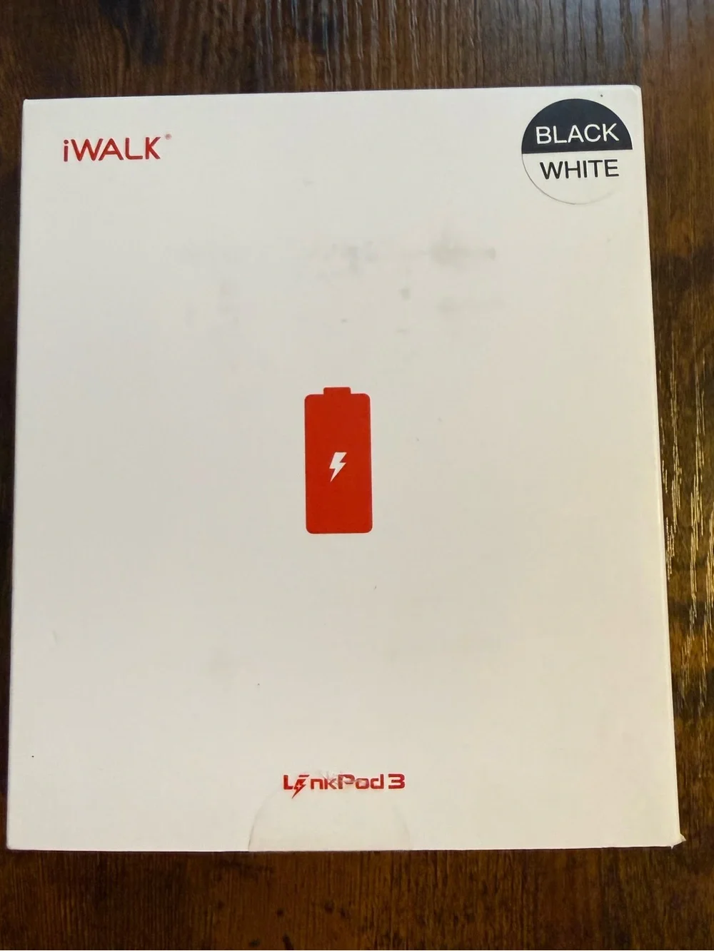 iWalk Dual Portable Power Banks - Black & White